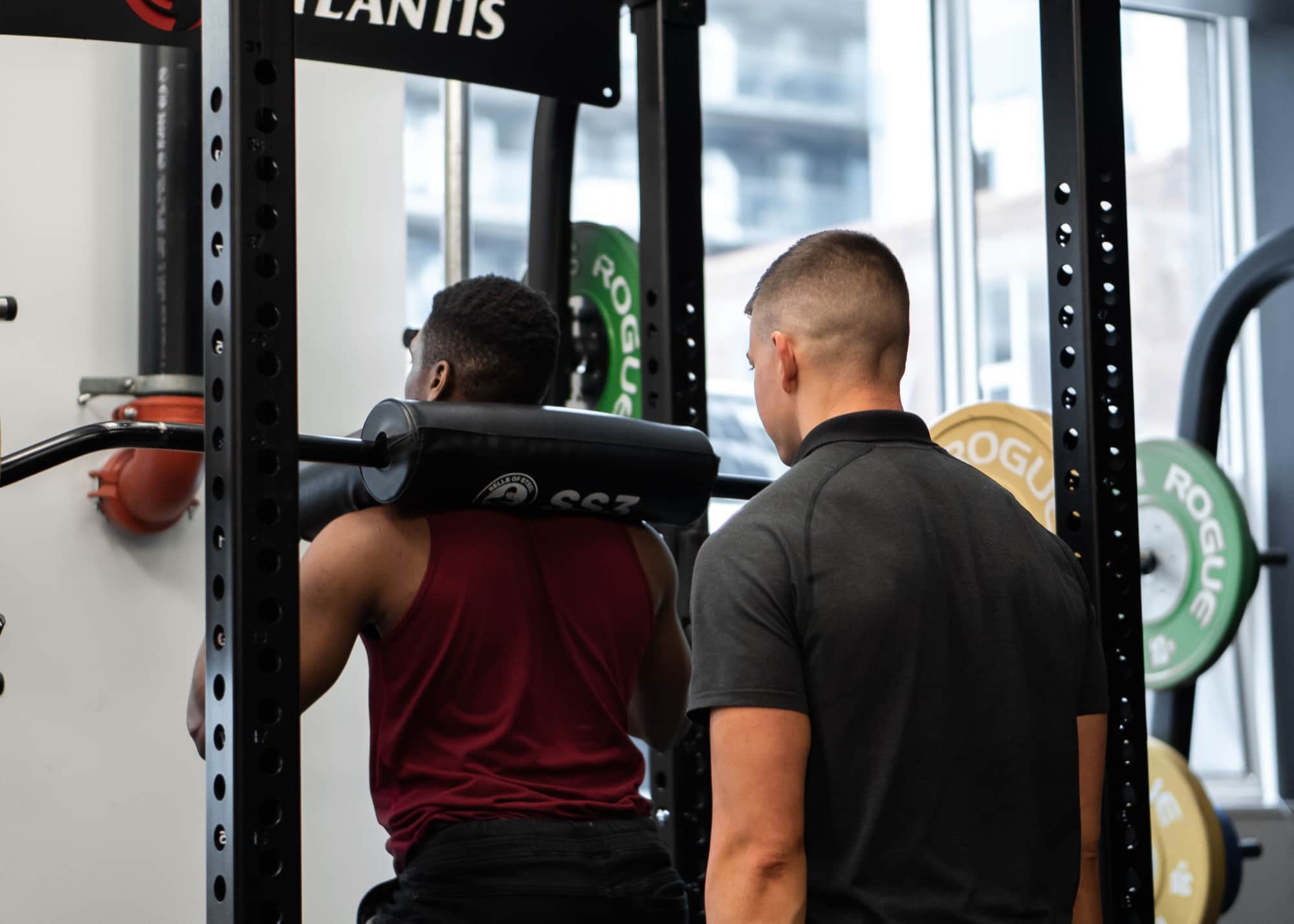 Strength training floor at Arzadon Fitness, King West Toronto — where GLP-1 clients train to protect lean mass