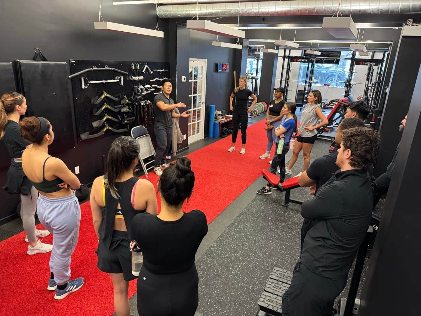 Group training session at Arzadon Fitness private gym Toronto — personal training and group coaching