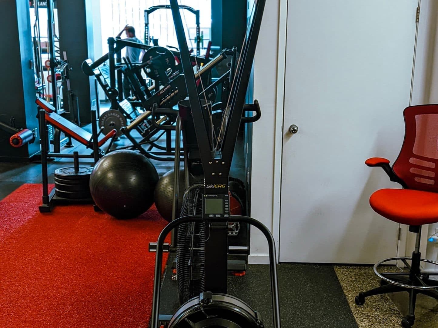 Concept2 rowing machine and SkiErg at Arzadon Fitness Toronto — Zone 2 cardio equipment