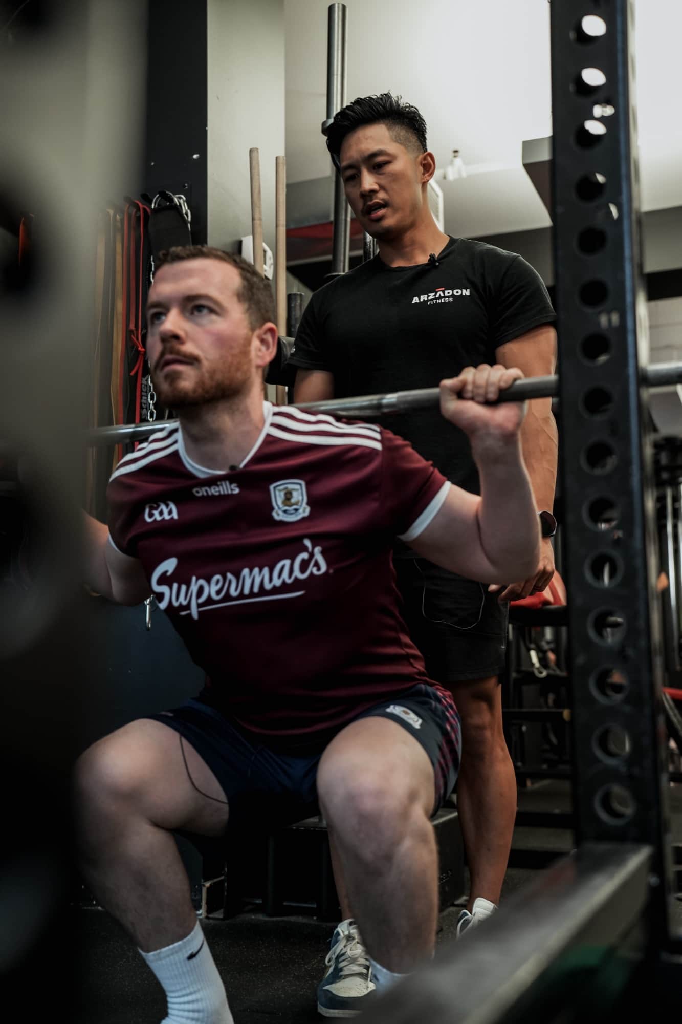 Accountability coaching session at Arzadon Fitness Toronto